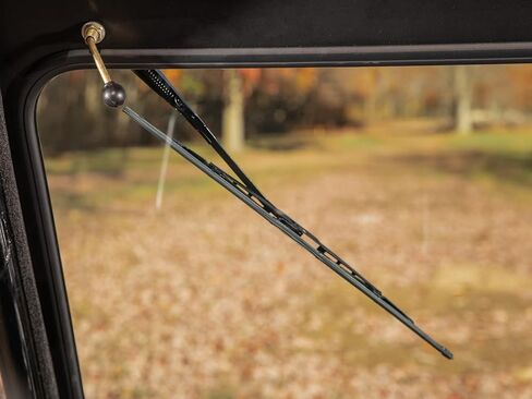 SuperATV Front Glass Windshield for SuperATV Glass Windshield for Honda Pioneer 1000 (See Fitment) | DOT Approved Laminated Safety Glass Windshield | Includes Manual Wiper | Easy Installation in Saudi Arabia