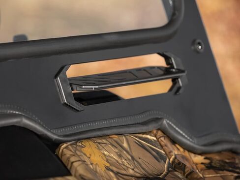 SuperATV Front Glass Windshield for SuperATV Glass Windshield for Honda Pioneer 1000 (See Fitment) | DOT Approved Laminated Safety Glass Windshield | Includes Manual Wiper | Easy Installation in Saudi Arabia