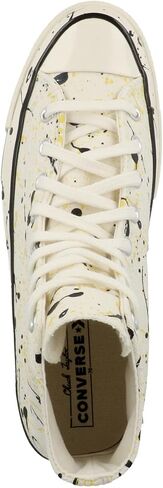 Converse Unisex's High-Top, Orange Brown Tawny Owl Egret Black Orange, 44/44.5 EU in Saudi Arabia