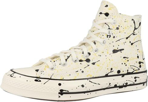 Converse Unisex's High-Top, Orange Brown Tawny Owl Egret Black Orange, 44/44.5 EU in Saudi Arabia