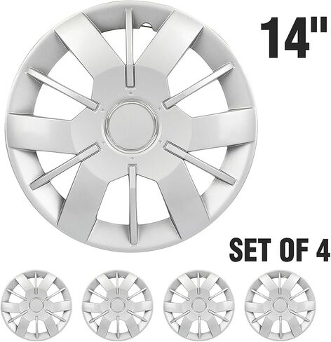 تغطي عجلة ECCPP SNAP على شاحنة السيارة 14 بوصة شاحنة SUV CAP PREMIM 14 "حافة العجلات محرك Hubcaps ل Toyota لنيسان من أجل Mazda in Saudi Arabia