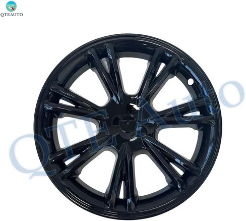 PM Auto Set من 4 عجلات يغطي Sport Hubcaps Gloss Black لعام 2017-2024 Tesla Model Y 19 بوصة in Kuwait