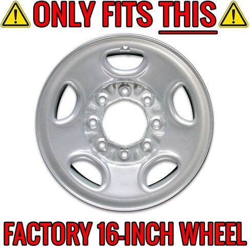 16" Chrome Wheel Skins (Set of 4) for Chevy Express 2017 in Saudi Arabia