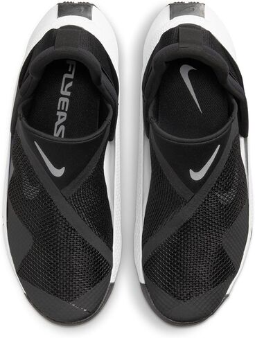 حذاء Nike Go FlyEase سهل الارتداء والخلع (DR5540-105، عاجي شاحب/بلاتيني ملون/أسود) مقاس 7.5 in Saudi Arabia