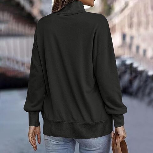 Women Sweatshirt Casual Long Sleeve Half Zip Pullover Lightweight Casual Loose Fashion Sweatshirts in Saudi Arabia