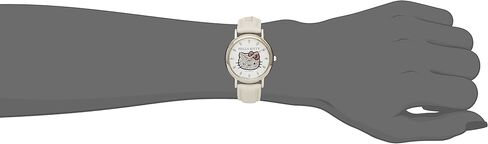 Citizen Q & 0009n Women's Watch ، Adalog Hello Kitty مقاومة للماء ، حزام جلدي ، مصنوع في اليابان in Saudi Arabia