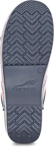 قباقيب Dansko Professional من الكروم سهلة الارتداء للنساء - نعل هزاز ودعم قوس للراحة - مثالية للمحترفين طويلي الأمد - خدمة الطعام، ومتخصصي الرعاية الصحية، كروم ذهبي 5.5-6 M US in Saudi Arabia