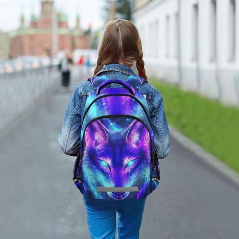 Blue Dragon Galaxy Glowing Backpack for Boys Girls Elementary School Bag Kids Travel Casual Rucksack Laptop Bookbag in Saudi Arabia
