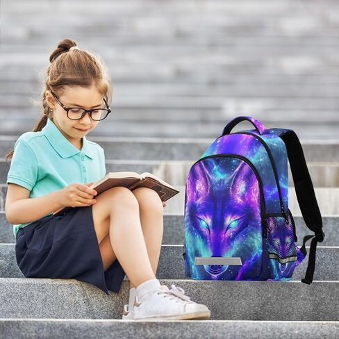 Blue Dragon Galaxy Glowing Backpack for Boys Girls Elementary School Bag Kids Travel Casual Rucksack Laptop Bookbag in Saudi Arabia