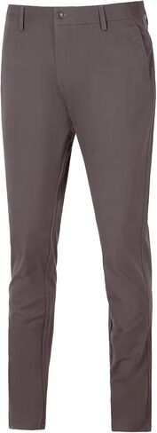 Mens Casual Pants Straight-Fit Lightweight Pants Men Outdoor Stretch Joggers Pants with Zipper Pockets in Saudi Arabia