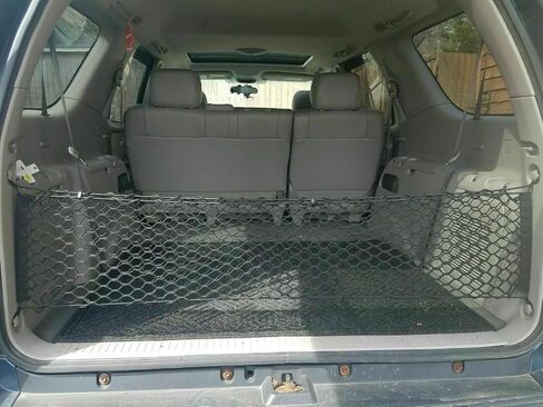 Rear Trunk Organizer Cargo Net for Toyota Sequoia 2001-2007 – Envelope Style Cargo Net for SUV – Black Color – Premium Mesh Elastic Car Trunk Organizer Vehicle Carrier Storage in Saudi Arabia