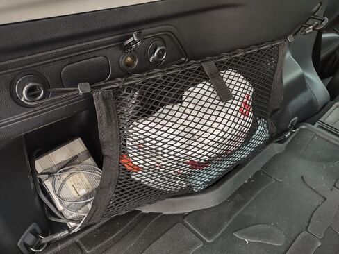Rear Trunk Left Right Side Cargo Nets (Set of 2) for Subaru Forester 2014–2018 –Envelope Style Cargo Nets for SUV–Premium Mesh Elastic Car Trunk Organizer – Compatible with Forester in Saudi Arabia