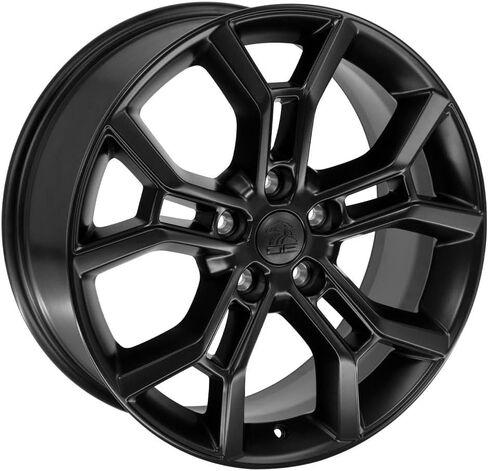 OE Wheels JP29 20 Inch Rim Fits Grand Cherokee Style 5x127 20x8.5 Satin Black - Hollander 95505 (1) in Saudi Arabia