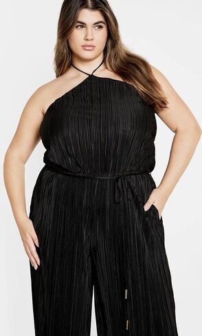 City Chic Women's Plus Size Kira Jumpsuit in Saudi Arabia