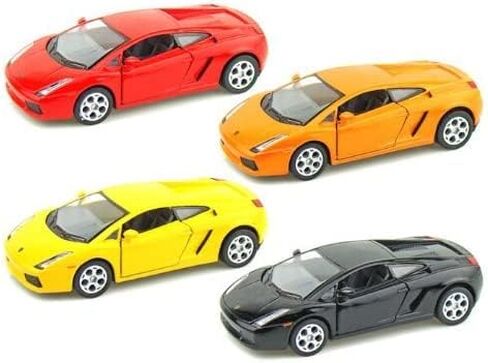 KiNSMART Lamborghini Gallardo 1:32 Scale Yellow Die Cast Metal Model Toy Sports Car in Kuwait