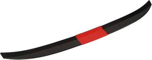 Acouto Universal Rear Trunk Lid Wing Spoiler, Glossy Black, Improve Efficiency, Enhance Stability in Saudi Arabia