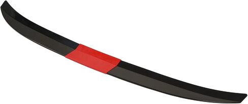 Acouto Universal Rear Trunk Lid Wing Spoiler, Glossy Black, Improve Efficiency, Enhance Stability in Saudi Arabia