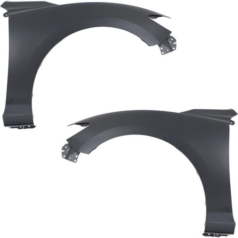 Set of 2 Front Right Quarter Panel + Left Quarter Panel Repair Patch Steel Primed for Mazda 6 2014-2021 Car Without Holes,Fit Testing in Saudi Arabia