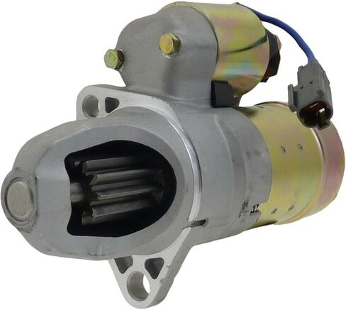 Starter V6 12V 10T Front for Infiniti for I30 3.0L 1996-1999,for Nissan for Maxima 3.0L 1995-1999 2-Number of Holes 1.5 KW-Power Rating 12 V S114801A 2330031U02,Strict QC in Saudi Arabia