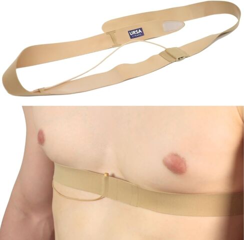 URSA Chest Straps: Low-Profile, Soft, Stretchy & Breathable Transmitter Straps for Location Sound, Theatre, Wedding Shoots & More (White) in Saudi Arabia