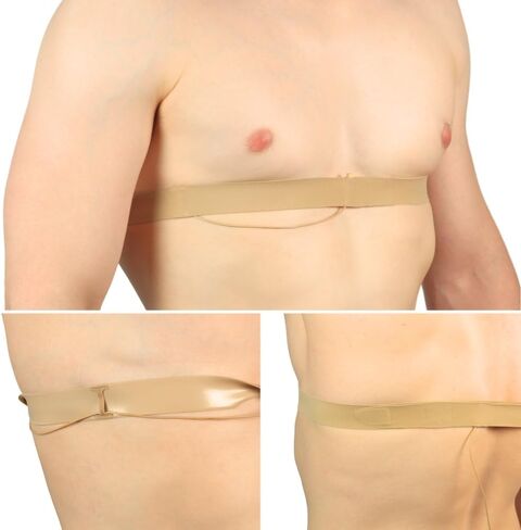 URSA Chest Straps: Low-Profile, Soft, Stretchy & Breathable Transmitter Straps for Location Sound, Theatre, Wedding Shoots & More (White) in Saudi Arabia