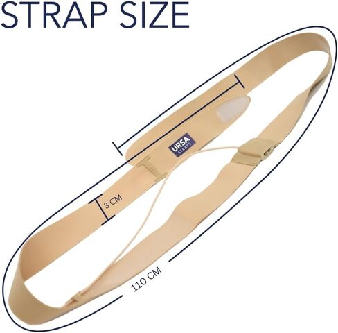 URSA Chest Straps: Low-Profile, Soft, Stretchy & Breathable Transmitter Straps for Location Sound, Theatre, Wedding Shoots & More (White) in Saudi Arabia