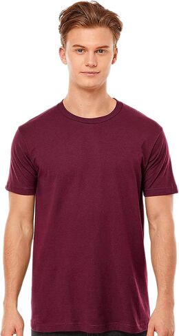 202 - Unisex Fine Jersey Tee Black in Kuwait