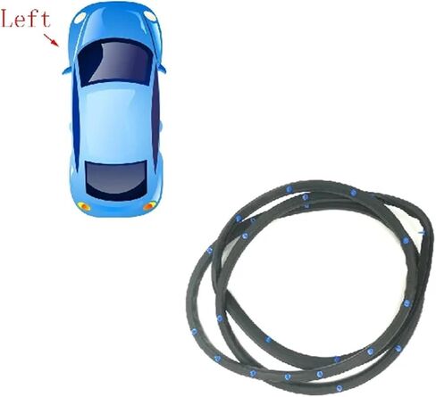 إطار باب السيارة ختم حافة الباب حافة الباب (الأمام اليمين) in Kuwait
