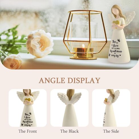 هدايا التعاطف لفقدان أحد أفراد أسرتها 6 "التماثيل التماثيل التماثيل التمييزي التذكارية لفقدان هدايا حزن جدة أمي للنساء (البيج) in Kuwait