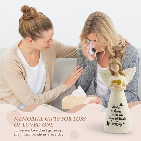 هدايا التعاطف لفقدان أحد أفراد أسرتها 6 "التماثيل التماثيل التماثيل التمييزي التذكارية لفقدان هدايا حزن جدة أمي للنساء (البيج) in Kuwait