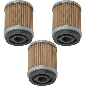 Caltric 3 Pack Oil Filter Compatible with Yamaha Bw200 Bw-200 Big Wheel 200 1985-1988 in Saudi Arabia