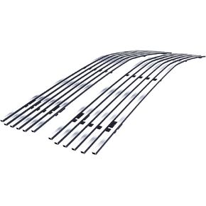 APS Premium Stainless Steel SS Chrome Billet Grille Grille Isert متوافق مع Chevy Blazer C K Pickup Suburban Tahoe 1994 1995 1996 1997 1998 1999 Main N19-A53756C in Kuwait