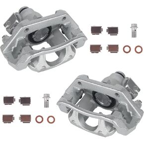 KUSATEC 18B5299 18B5298 Rear Disc Brake Caliper with Bracket fit for Ford Edge 2011-2014; Lincoln MKX 2011-2015; Both Left and Right side in Saudi Arabia