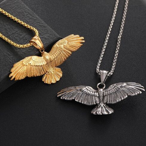 Ywman Gothic Raven Wings قلادة قلادة القوطي سلسلة من الفولاذ المقاوم للصدأ كروتر كروتر الساحرة الساحرة المجوهرات إكسسوارات الهدايا in Saudi Arabia
