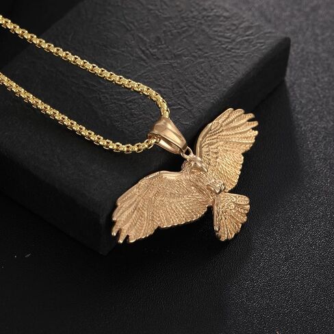 Ywman Gothic Raven Wings قلادة قلادة القوطي سلسلة من الفولاذ المقاوم للصدأ كروتر كروتر الساحرة الساحرة المجوهرات إكسسوارات الهدايا in Saudi Arabia