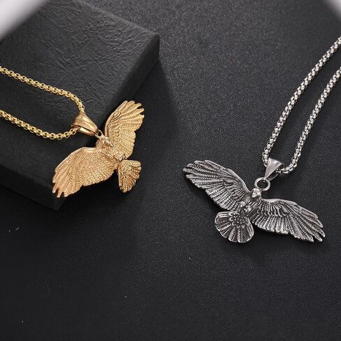 Ywman Gothic Raven Wings قلادة قلادة القوطي سلسلة من الفولاذ المقاوم للصدأ كروتر كروتر الساحرة الساحرة المجوهرات إكسسوارات الهدايا in Saudi Arabia