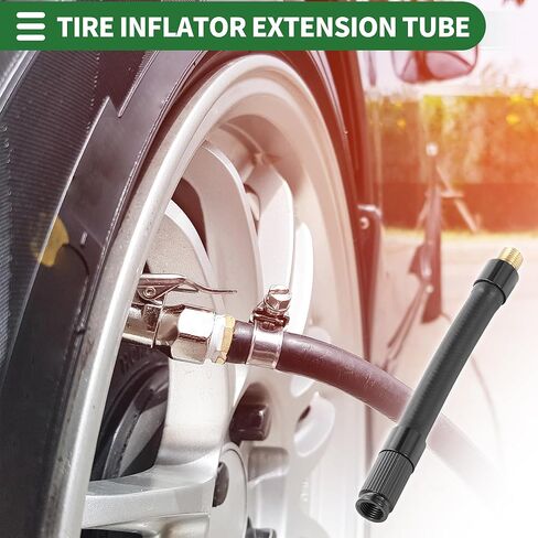 Motoforti Universal الإطارات الإطارات مضخة أنبوب أنبوب تمديد تمديد محول الخراطيم صمام الإطارات in Saudi Arabia