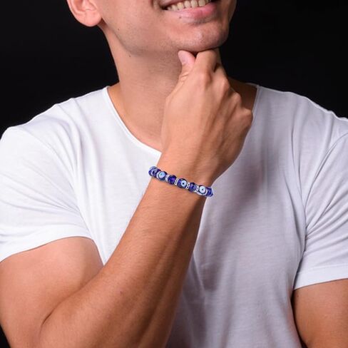 2pcs سوار شرير للعين للنساء ، الكريستال التركي الكابالا حماية الحظ تميمة سوار مطرز هدية المجوهرات لأفضل الأصدقاء in Kuwait