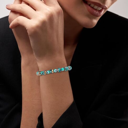 2pcs سوار شرير للعين للنساء ، الكريستال التركي الكابالا حماية الحظ تميمة سوار مطرز هدية المجوهرات لأفضل الأصدقاء in Kuwait