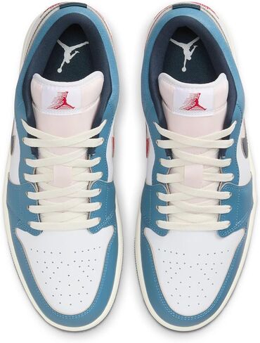 Jordan Mens 1 Low SE White/Armory Navy-Aegean Storm HM3711-144 11 in Saudi Arabia