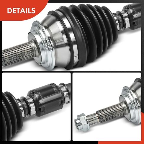 A -Premium CV Axle Goxbly Assombly متوافق مع نماذج Toyota & Scion - Corolla IM 2016 2017 ، 1.8L - جانب السائق الأيسر الأمامي ، استبدل# 4342012700 in Saudi Arabia