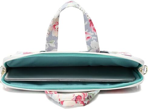 Canvaslove Laptop Counder Messenger Bag for MacBook Air 13 Inch ، Macbook 14 inch و 13.3 inch-14 inch paptop (Paisley) in Kuwait