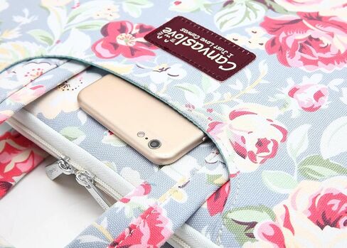 Canvaslove Laptop Counder Messenger Bag for MacBook Air 13 Inch ، Macbook 14 inch و 13.3 inch-14 inch paptop (Paisley) in Kuwait