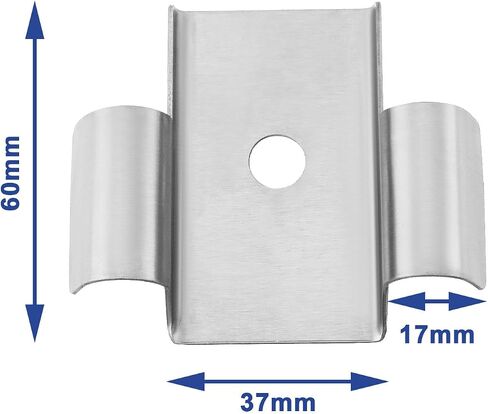 ECSiNG 1Pc Stainless Steel Upgraded Car Parking Brake Cable Clip Retainer Replacement Part 34406854898 Compatible with BMW 1/2/3/4 Series in Kuwait