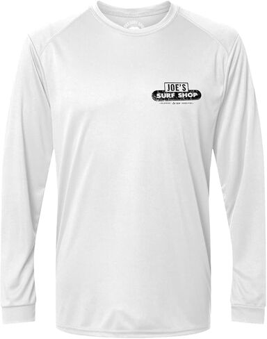 JOES SURF SHOP Men's Vintage Beach UPF 50 Long Sleeve Sun Shirt XS-4XL in Saudi Arabia