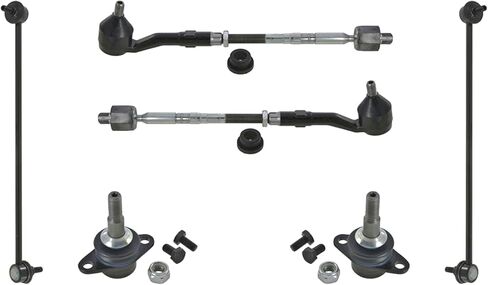 مجموعة 8pcs لـ BMW لـ 525xi 2006-2007 لـ 528i Xdrive 2009-2010 لـ 528xi 2008 لـ 530xi 2006-2007 لـ 535i xDrive 2009-2011 لـ 535xi 2008 Tie Rods ball المفاصل البتوبية in Saudi Arabia