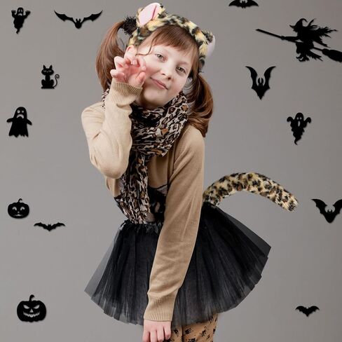 TecUnite 3 قطع زي الهالوين على شكل حيوان توتو آذان عقال ذيل فستان بتصميم حالم طقم أزياء للشباب والكبار في الهالوين التنكرية in Kuwait