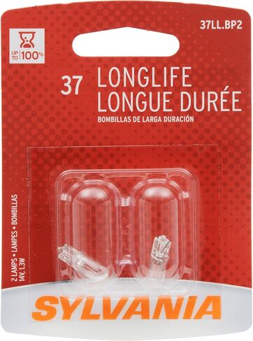 SYLVANIA 37 Long Life Miniature Bulb, (Contains 2 Bulbs) in Saudi Arabia