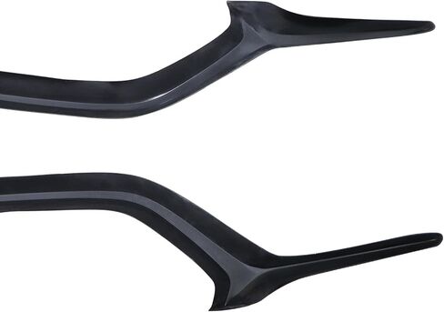 Secosautoparts 2pcs الشبكة الأمامية إدراج تغطية صب ABS متوافق مع Mazda Cx-5 Cx5 2022 2023 2024 Gloss Black Expressions in Kuwait