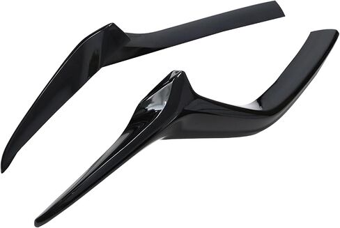 Secosautoparts 2pcs الشبكة الأمامية إدراج تغطية صب ABS متوافق مع Mazda Cx-5 Cx5 2022 2023 2024 Gloss Black Expressions in Kuwait